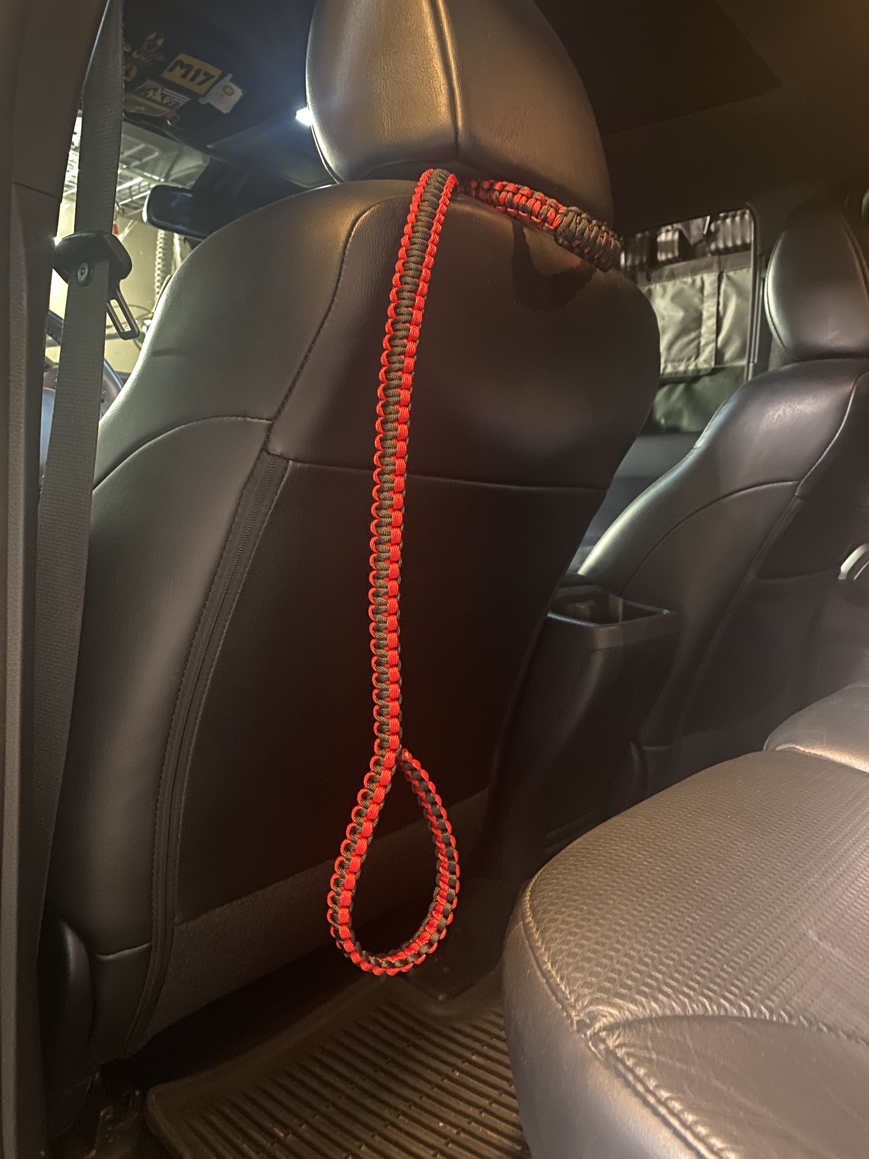 Paracord Kid Assist Grab Handle: Lifted Vehicle Accessory (single)